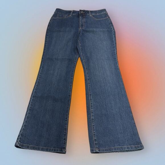 NINE WEST Women’s 12/30 Bootcut Blue Jeans - Picture 1 of 4